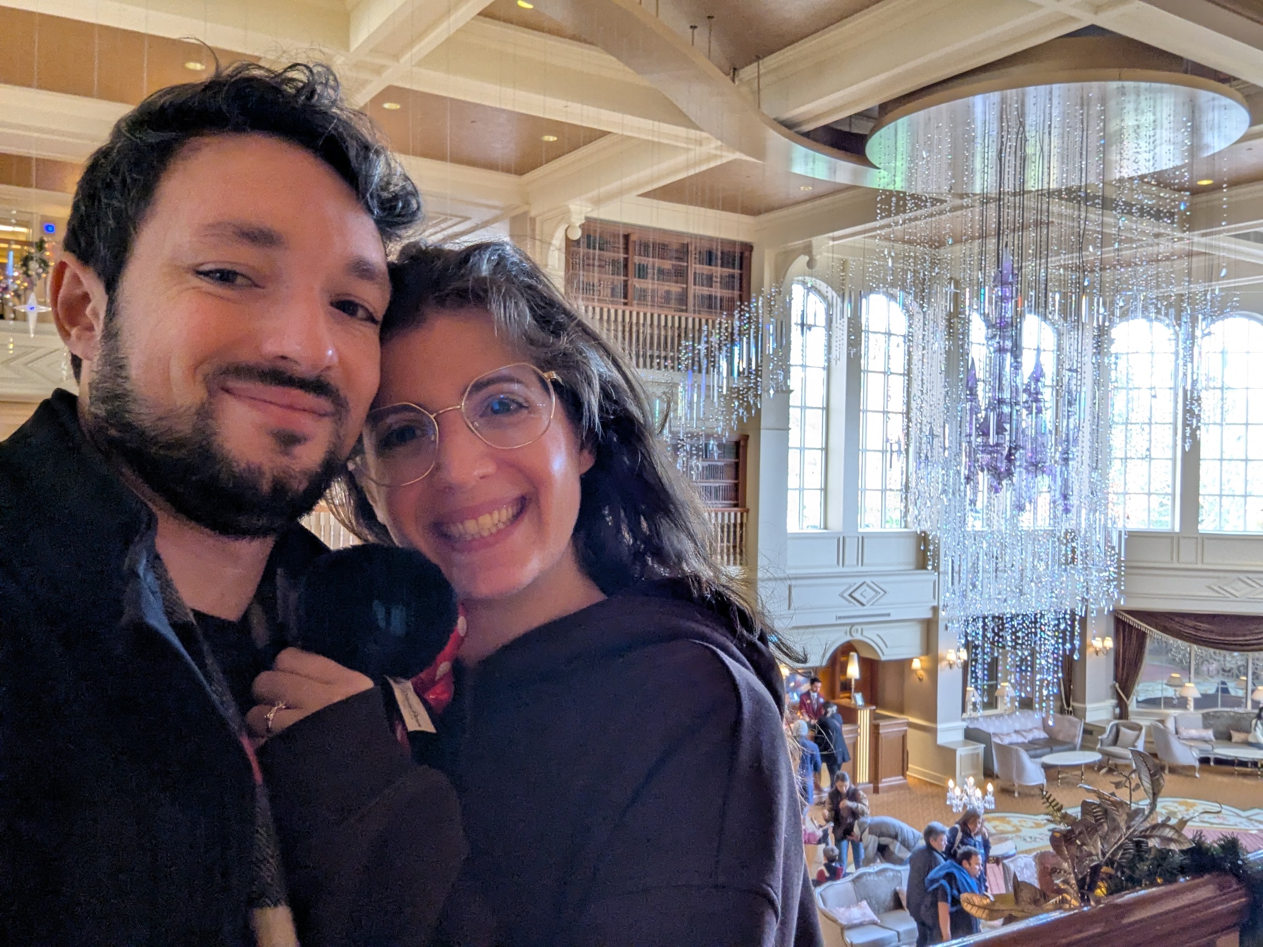Pauline et Damien tout sourire